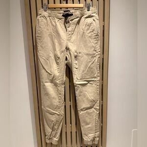 Zanerobe Beige Jogger Pants